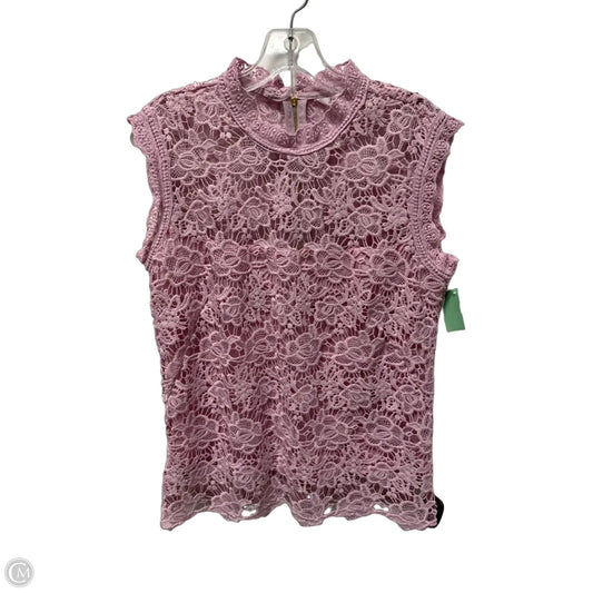 Top Sleeveless By Nanette Lepore In Pink, Size: M