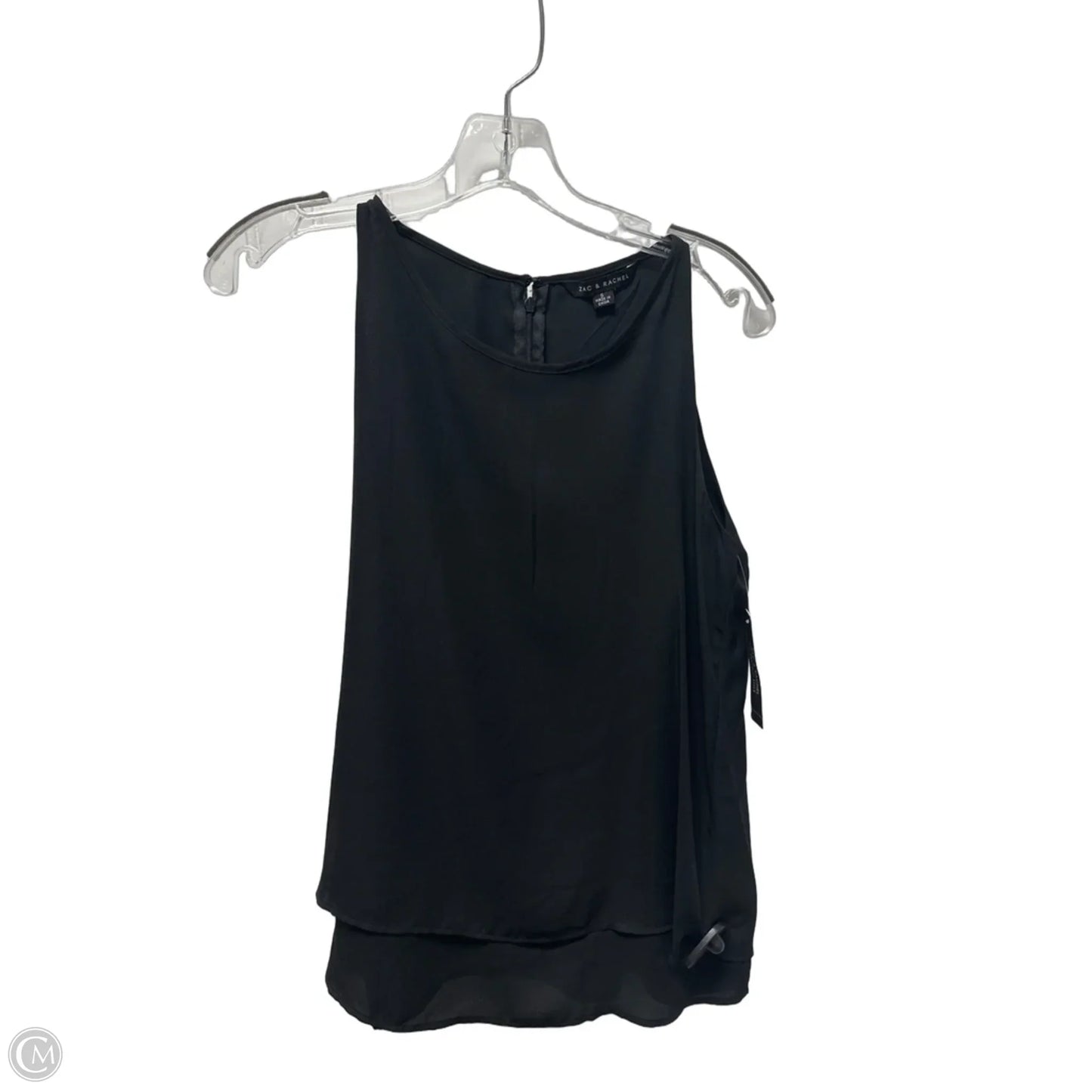 Top Sleeveless By Zac And Rachel In Black, Size: S