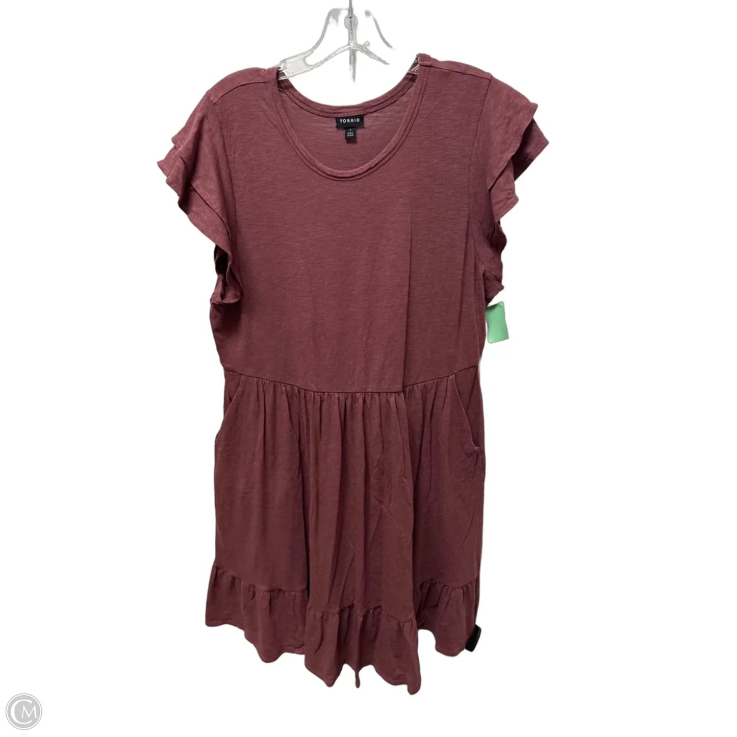 Dress Casual Midi By Torrid In Purple, Size: 1x