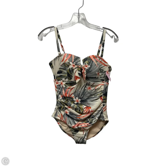 Swimsuit By Kona Sol In Floral Print, Size: M