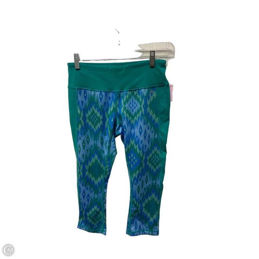 Athletic Leggings By Head In Green, Size: S
