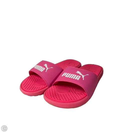 Shoes Athletic By Puma In Pink, Size: 7