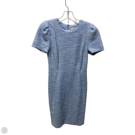 Dress Casual Midi By Calvin Klein In Blue, Size: S