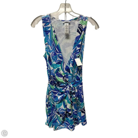 Dress Casual Short By Tommy Bahama In Blue & Green, Size: Sp