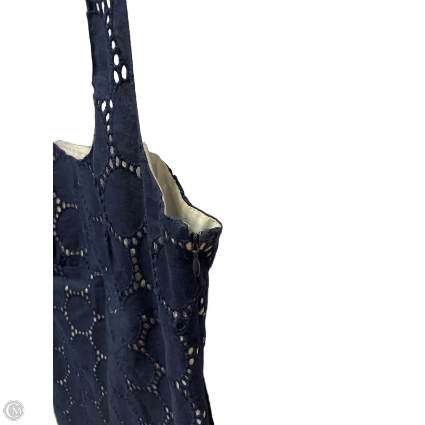 Top Sleeveless By Loft In Blue, Size: S