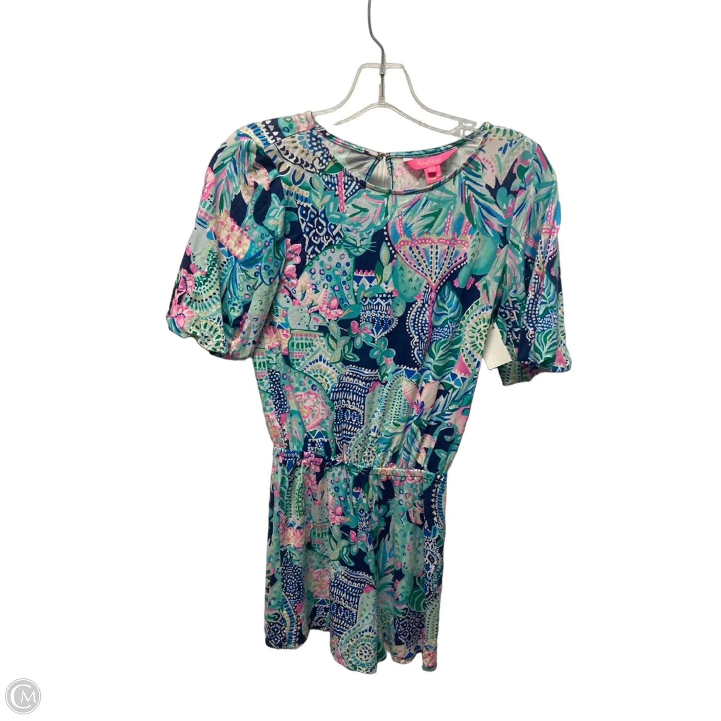 Romper Designer By Lilly Pulitzer In Blue, Size: Xxs
