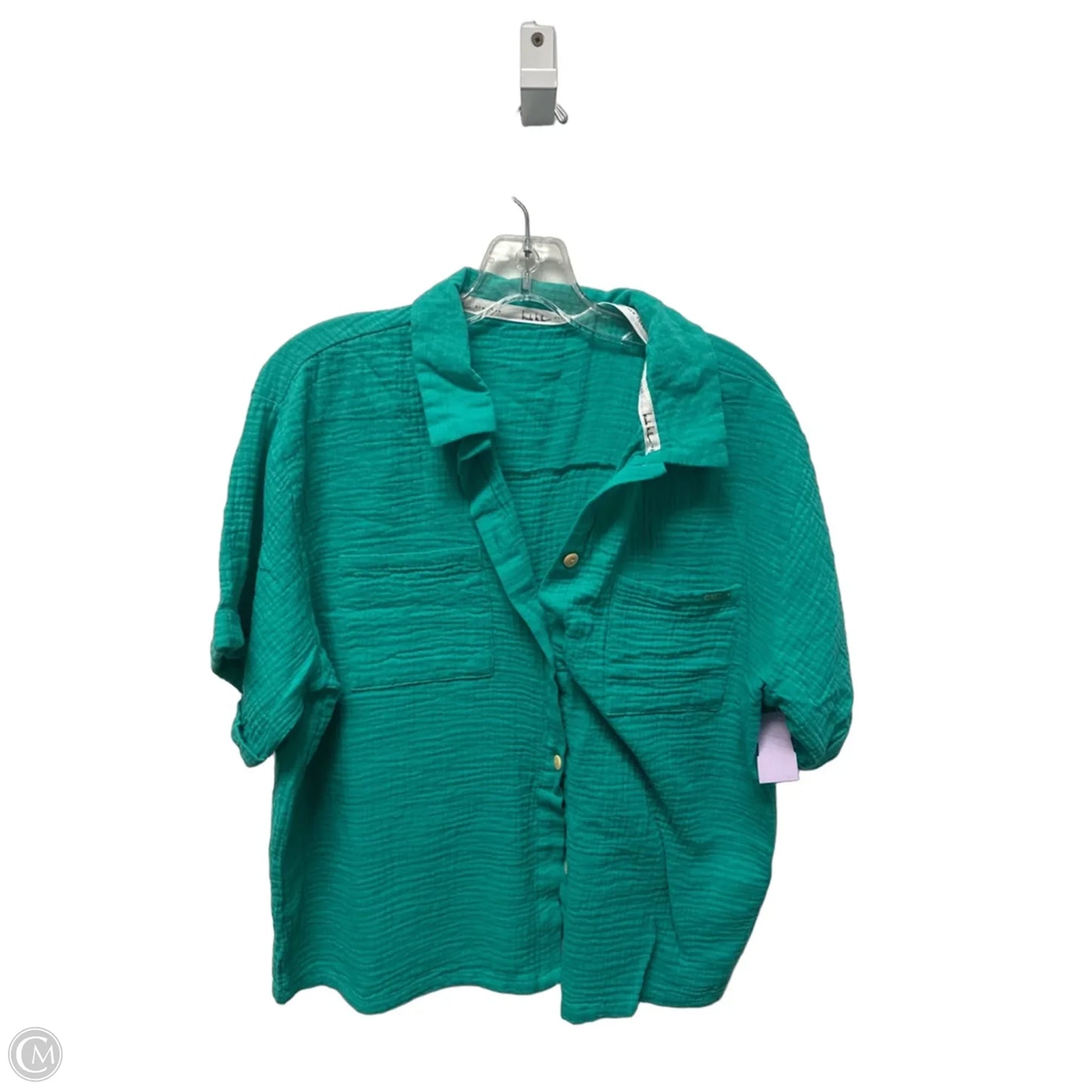 Skirt Set 2pc By Nicole Miller In Green, Size: L
