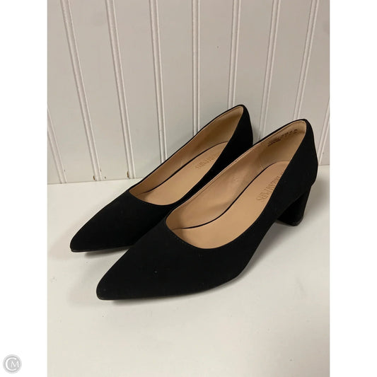 Sandals Heels Block By Dream Pairs In Black, Size: 8.5
