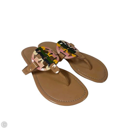 Sandals Designer By Tory Burch In Brown, Size: 9