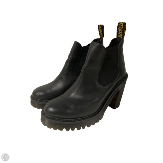 Boots Ankle Heels By Dr Martens In Black, Size: 7