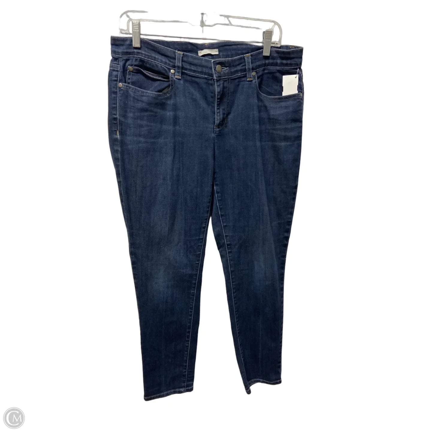 Jeans Skinny By Eileen Fisher In Blue, Size: 8
