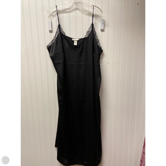 Dress Casual Maxi By H&m In Black, Size: 1x