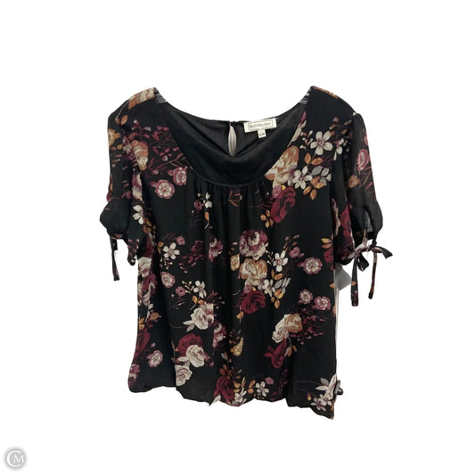 Top Short Sleeve By Clothes Mentor In Purple, Size: L