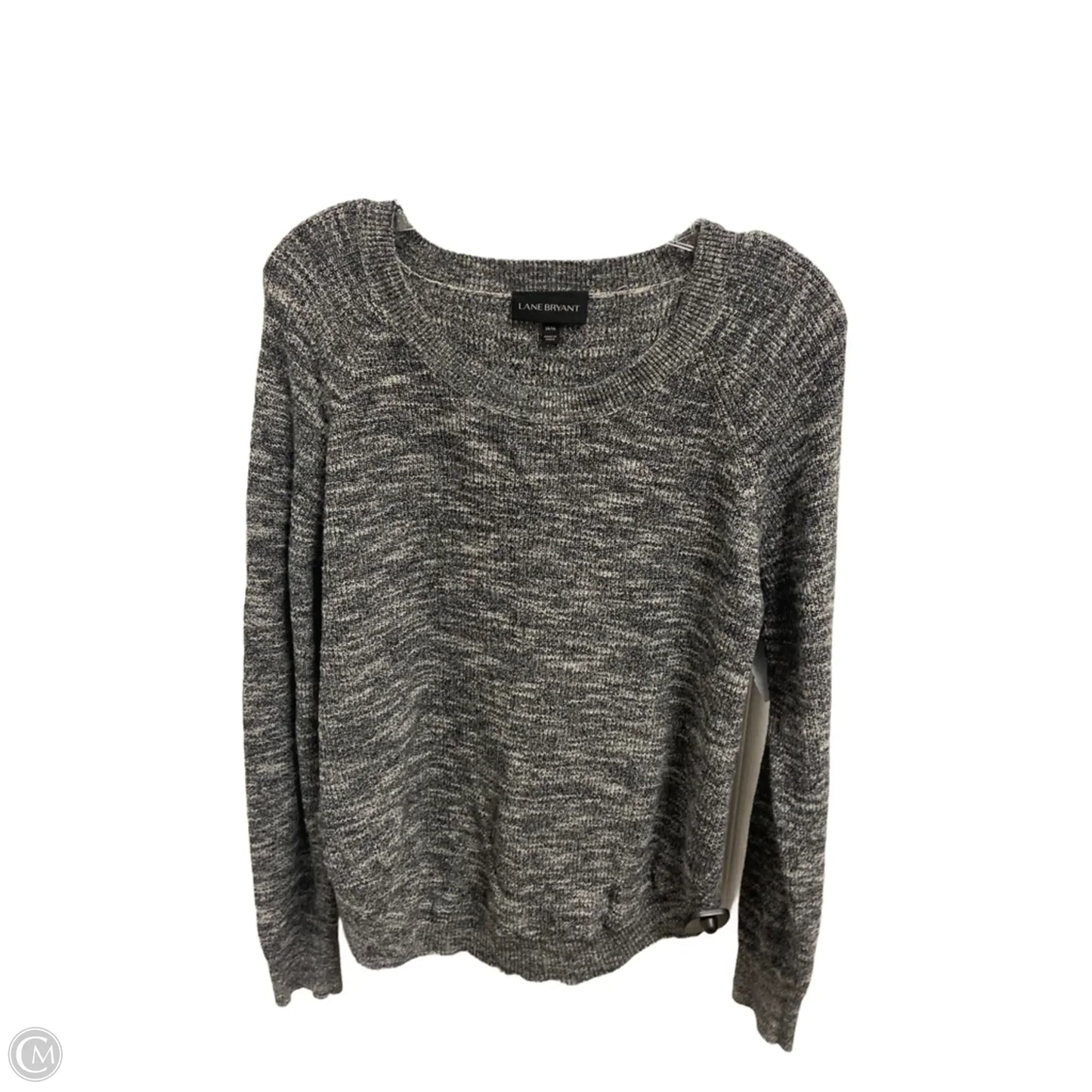 Sweater By Lane Bryant In Grey, Size: L