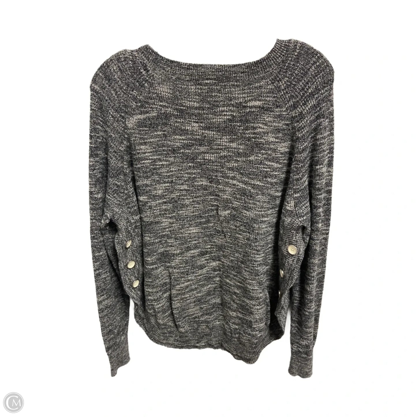 Sweater By Lane Bryant In Grey, Size: L