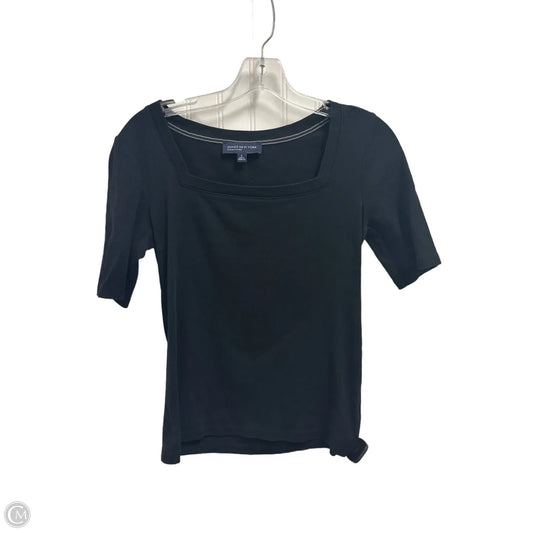 Top 3/4 Sleeve By Jones New York In Black, Size: S