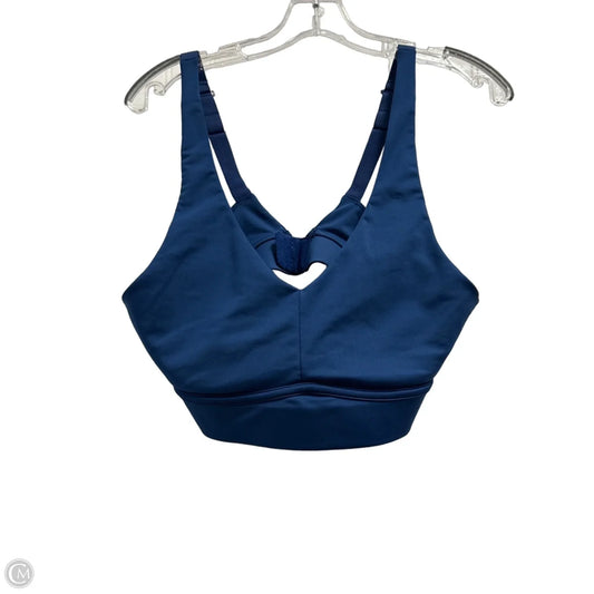 Athletic Bra By Fabletics In Blue, Size: M