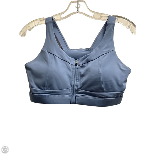 Athletic Bra By Clothes Mentor In Blue, Size: M