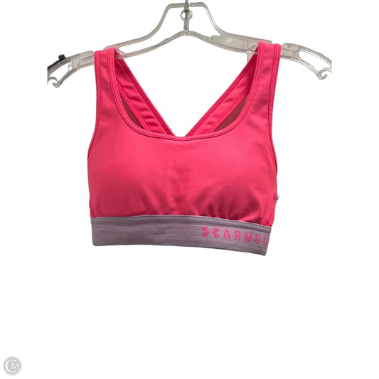 Athletic Bra By Under Armour In Pink, Size: S