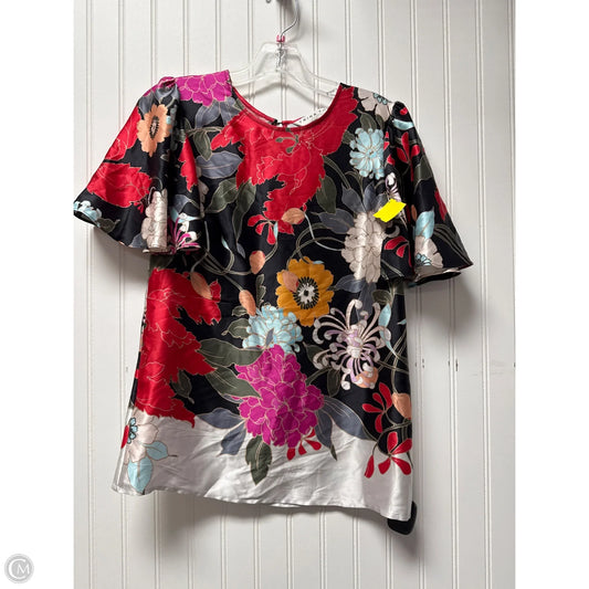 Top Short Sleeve By Trina Turk In Multi-colored, Size: Xs