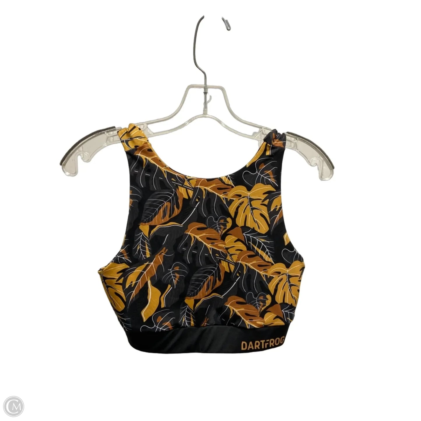 Athletic Bra By Clothes Mentor In Yellow, Size: Xl