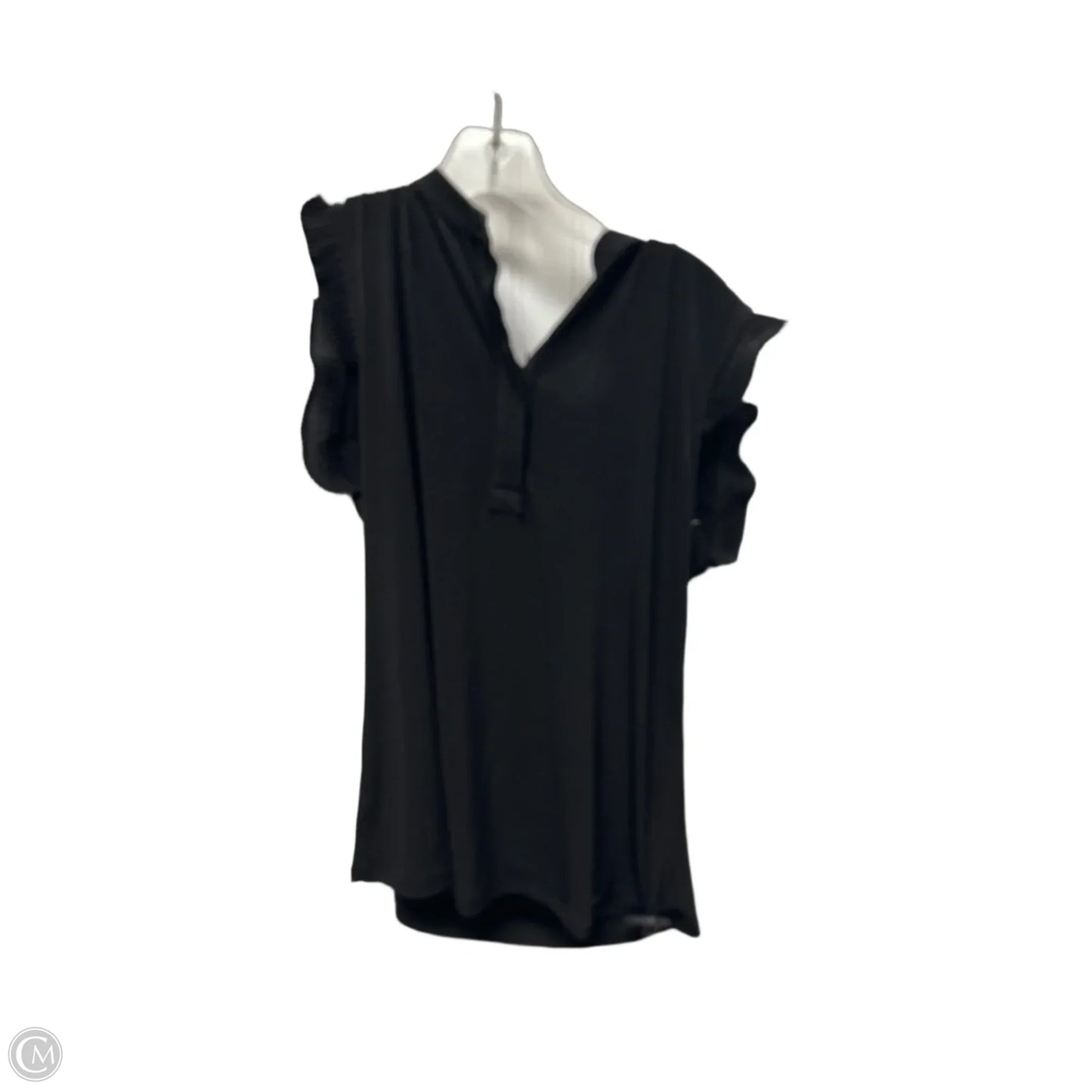 Top Sleeveless By Calvin Klein In Black, Size: M