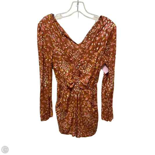 Dress Casual Midi By Roxy In Brown, Size: Xs