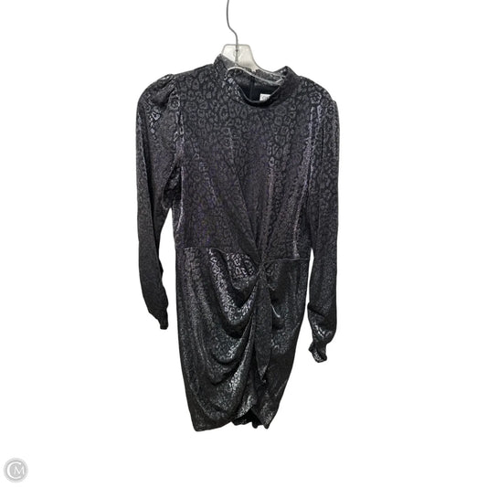 Dress Casual Midi By Calvin Klein In Silver, Size: L