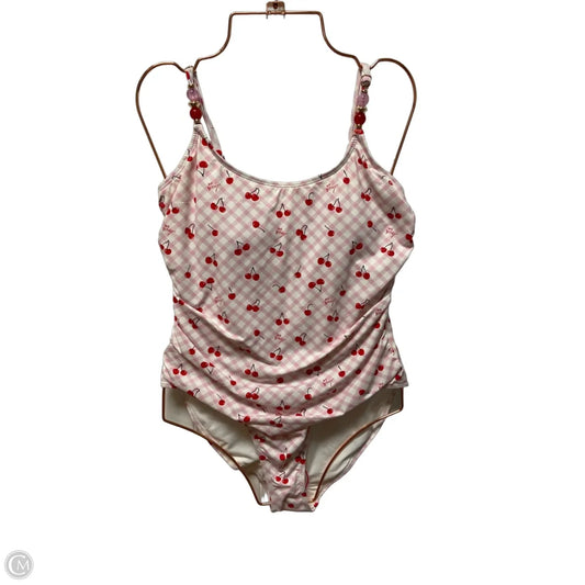 Swimsuit By Betsey Johnson In Pink, Size: M