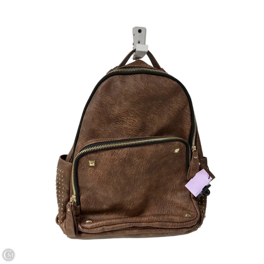 Backpack Leather By Mms, Size: Medium