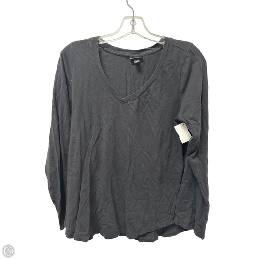 Top Long Sleeve By Torrid In Black, Size: M