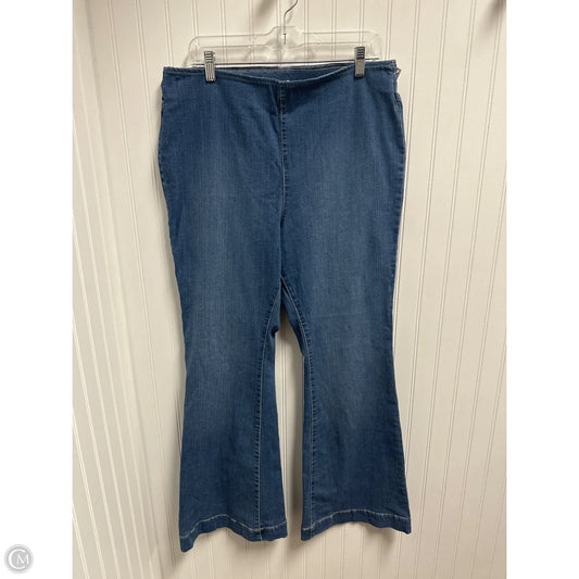 Jeans Boyfriend By Inc In Blue, Size: 16