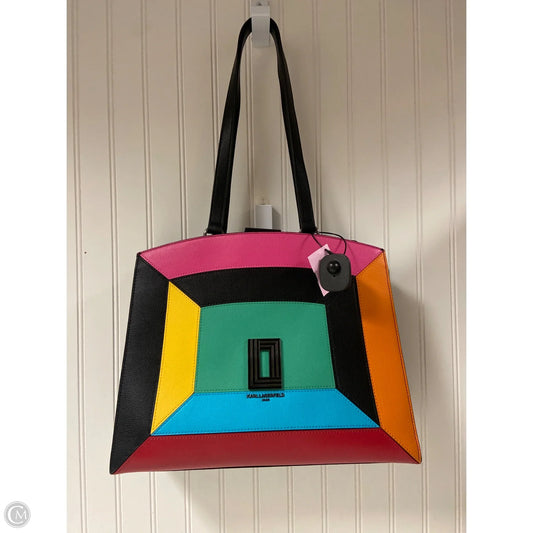 Handbag Designer By Karl Lagerfeld, Size: Large