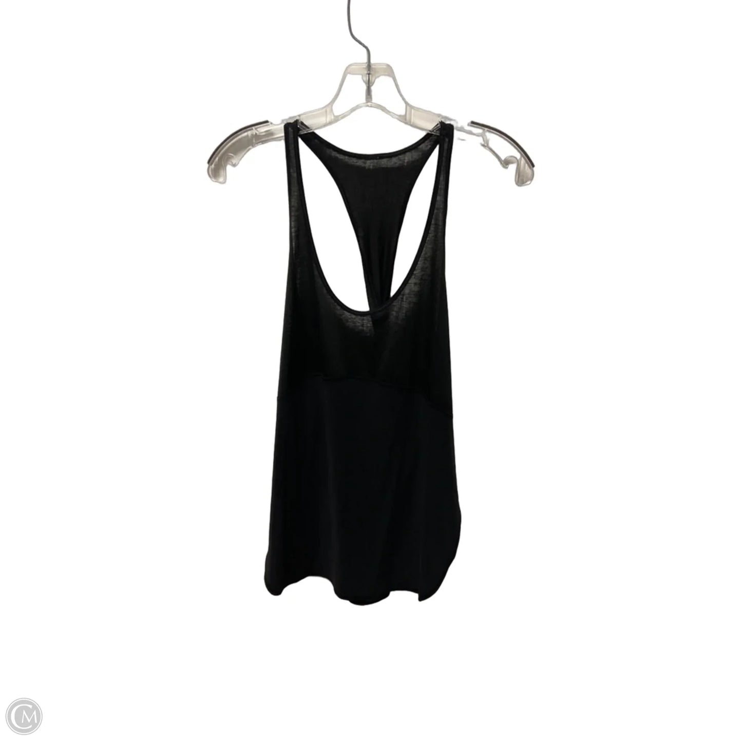 Athletic Tank Top By Lululemon In Black, Size: M
