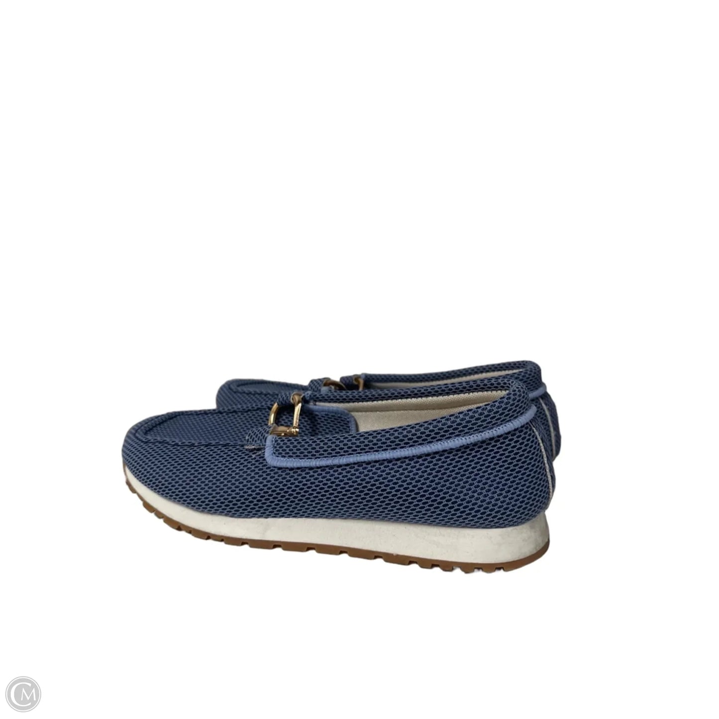 Shoes Flats By Clothes Mentor In Blue, Size: 7.5