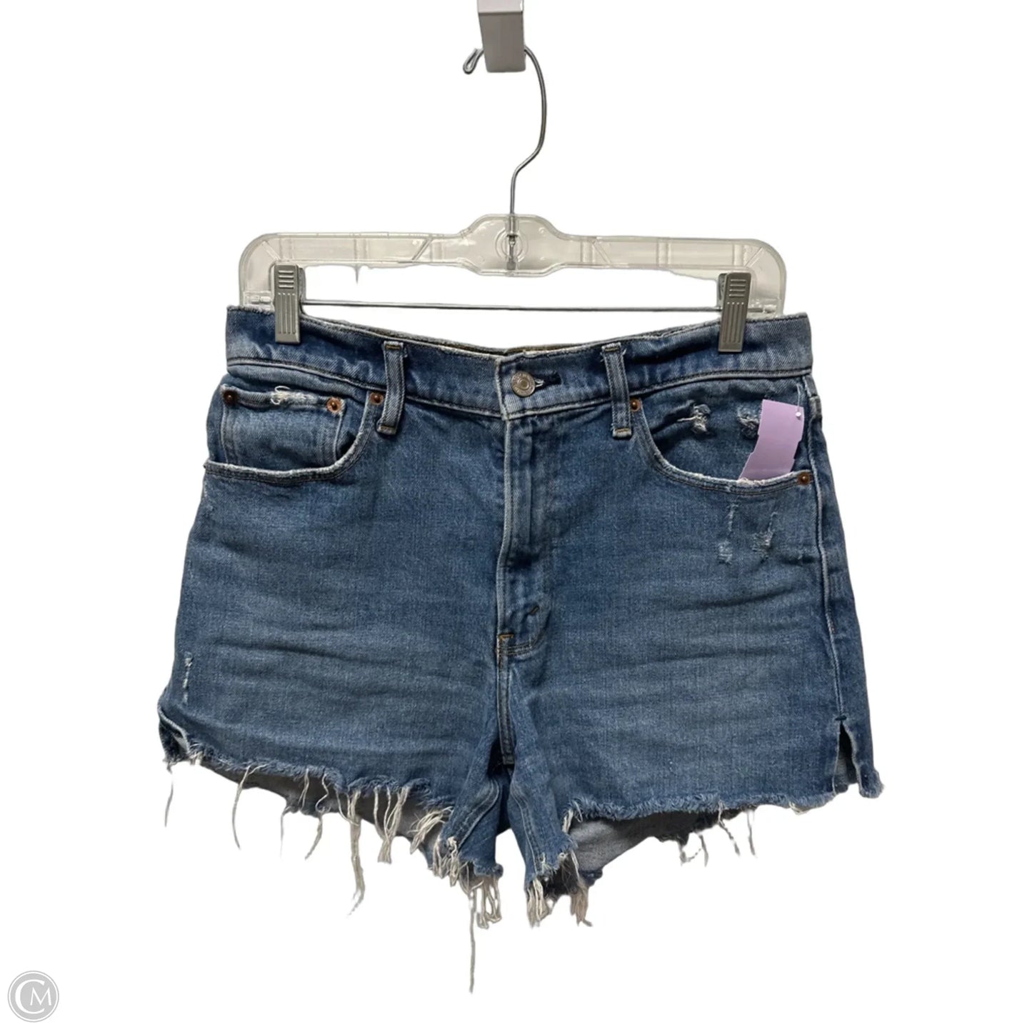 Shorts By Abercrombie And Fitch In Blue Denim, Size: 6