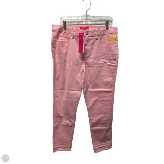 Pants Designer By Lilly Pulitzer In Pink, Size: 16