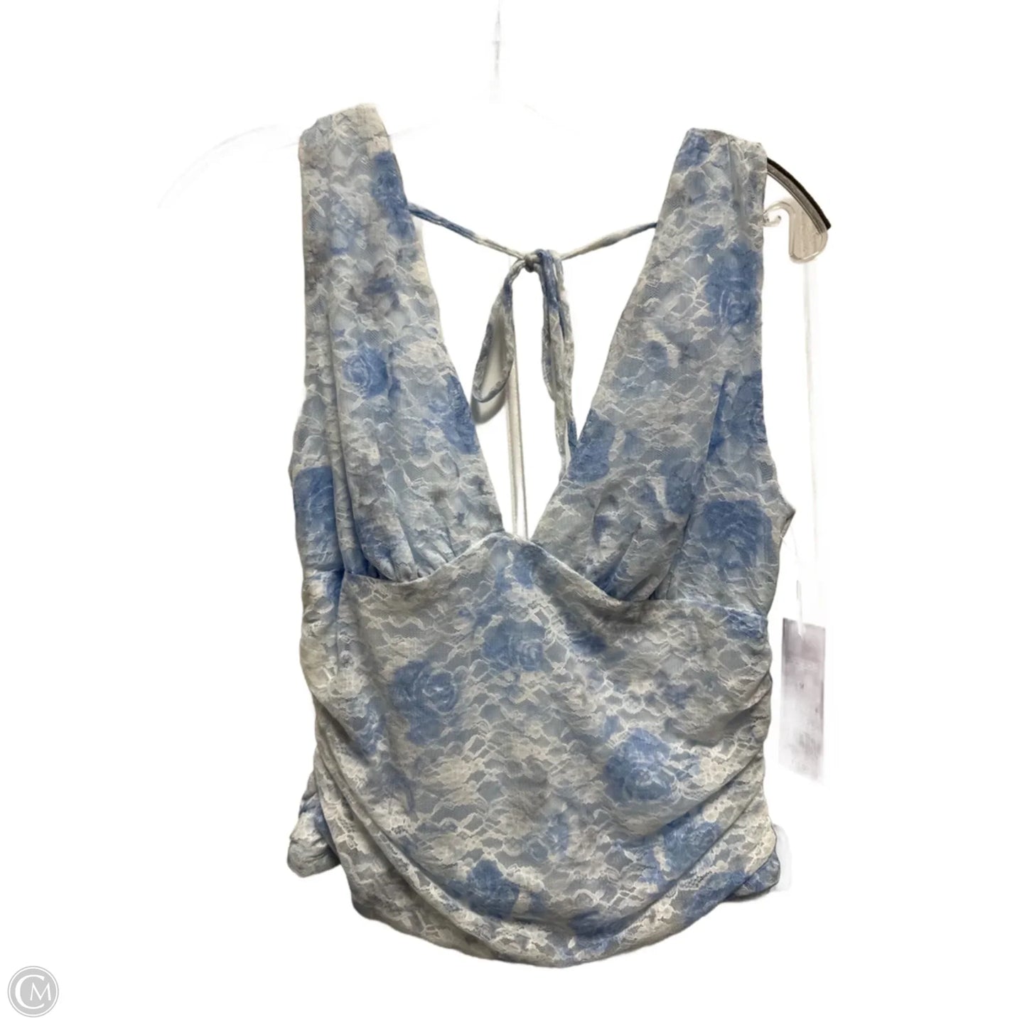 Top Sleeveless By Wild Fable In Blue, Size: M