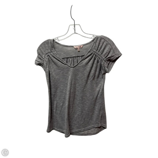 Top Short Sleeve By Juicy Couture In Grey, Size: Xs