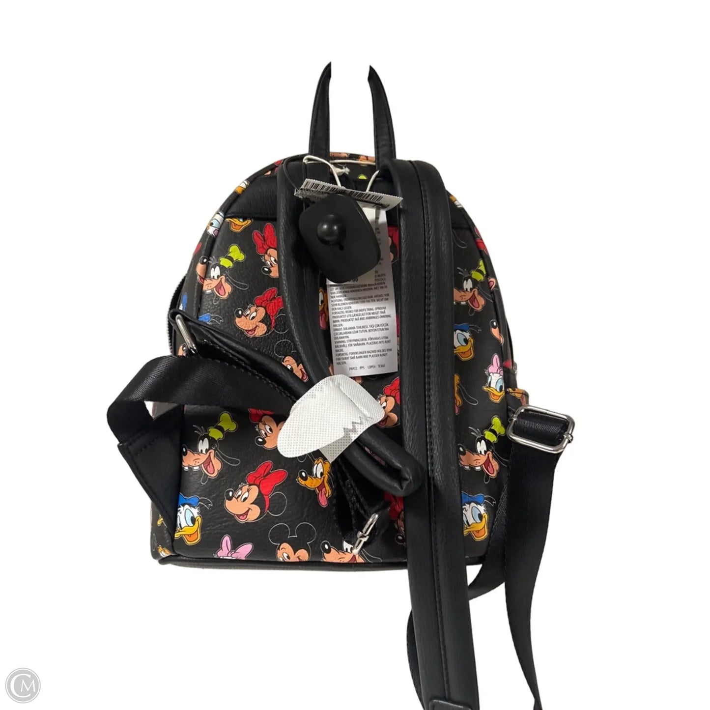 Backpack Leather By Loungefly, Size: Medium