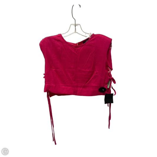 Top Sleeveless By Lulus In Pink, Size: L