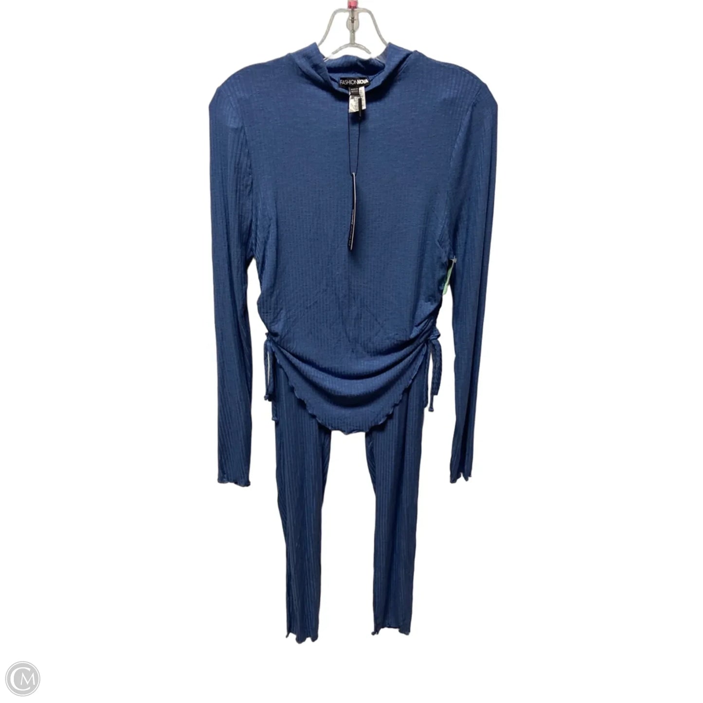Pants Set 2pc By Fashion Nova In Blue, Size: Xl
