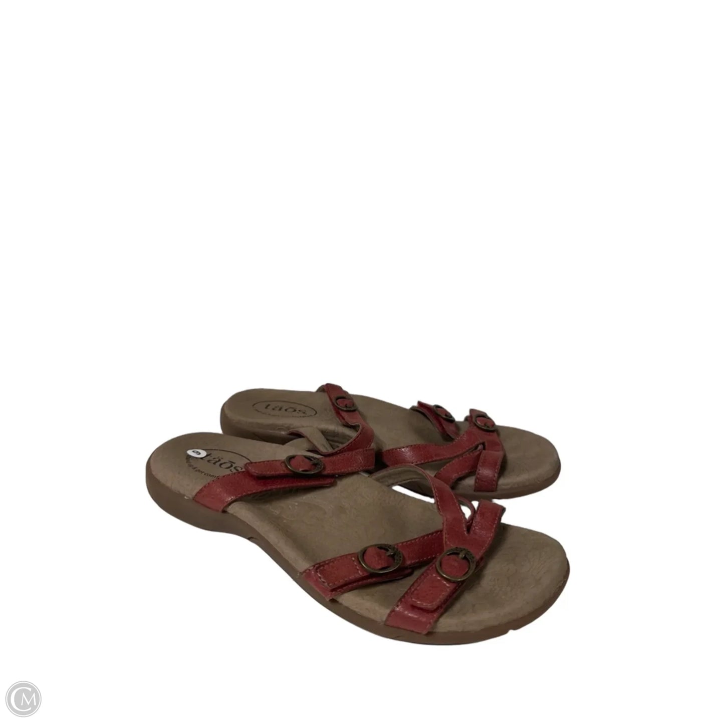 Sandals Flats By Taos In Red, Size: 9