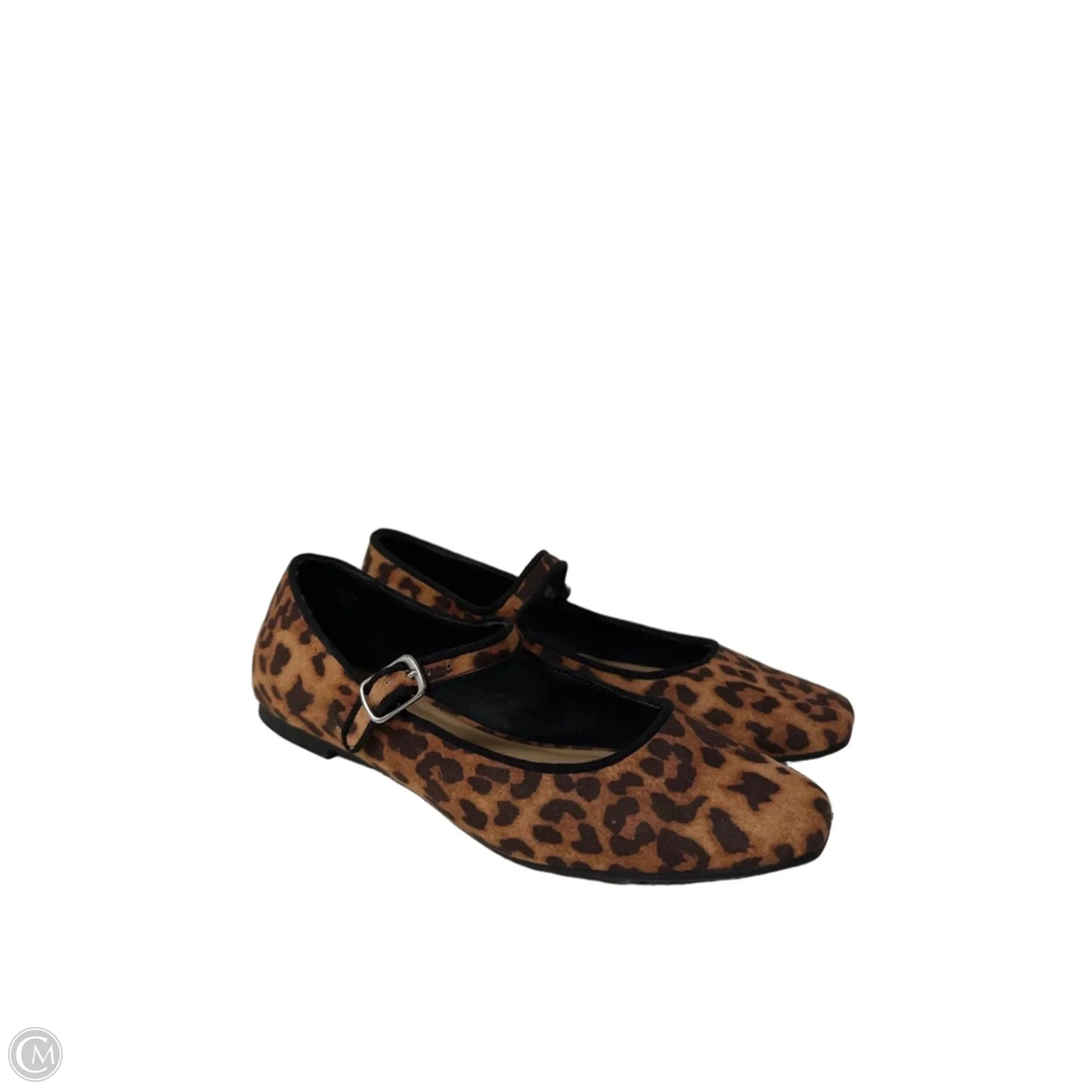 Shoes Flats By Time And Tru In Animal Print, Size: 6.5