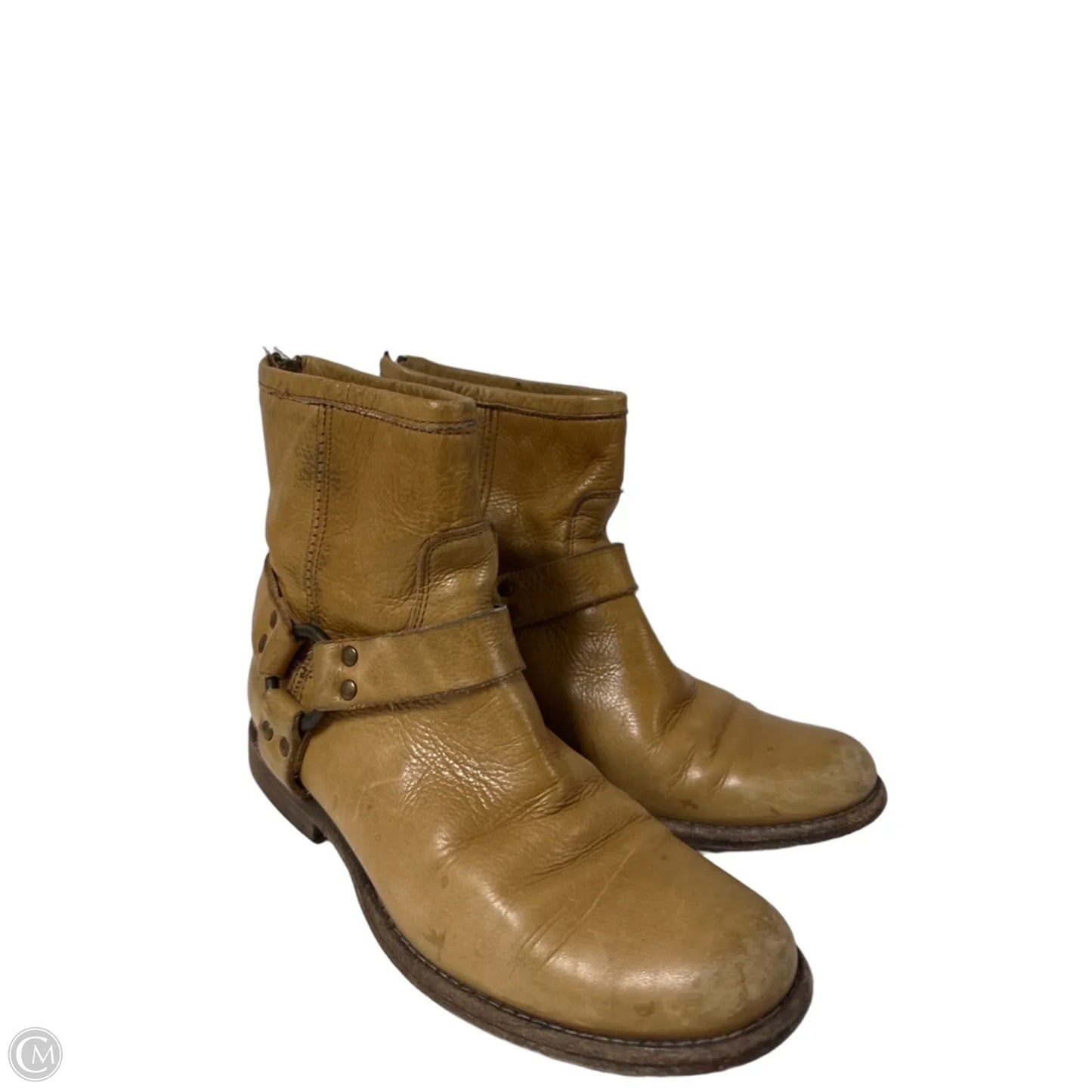 Boots Designer By Frye In Tan, Size: 8