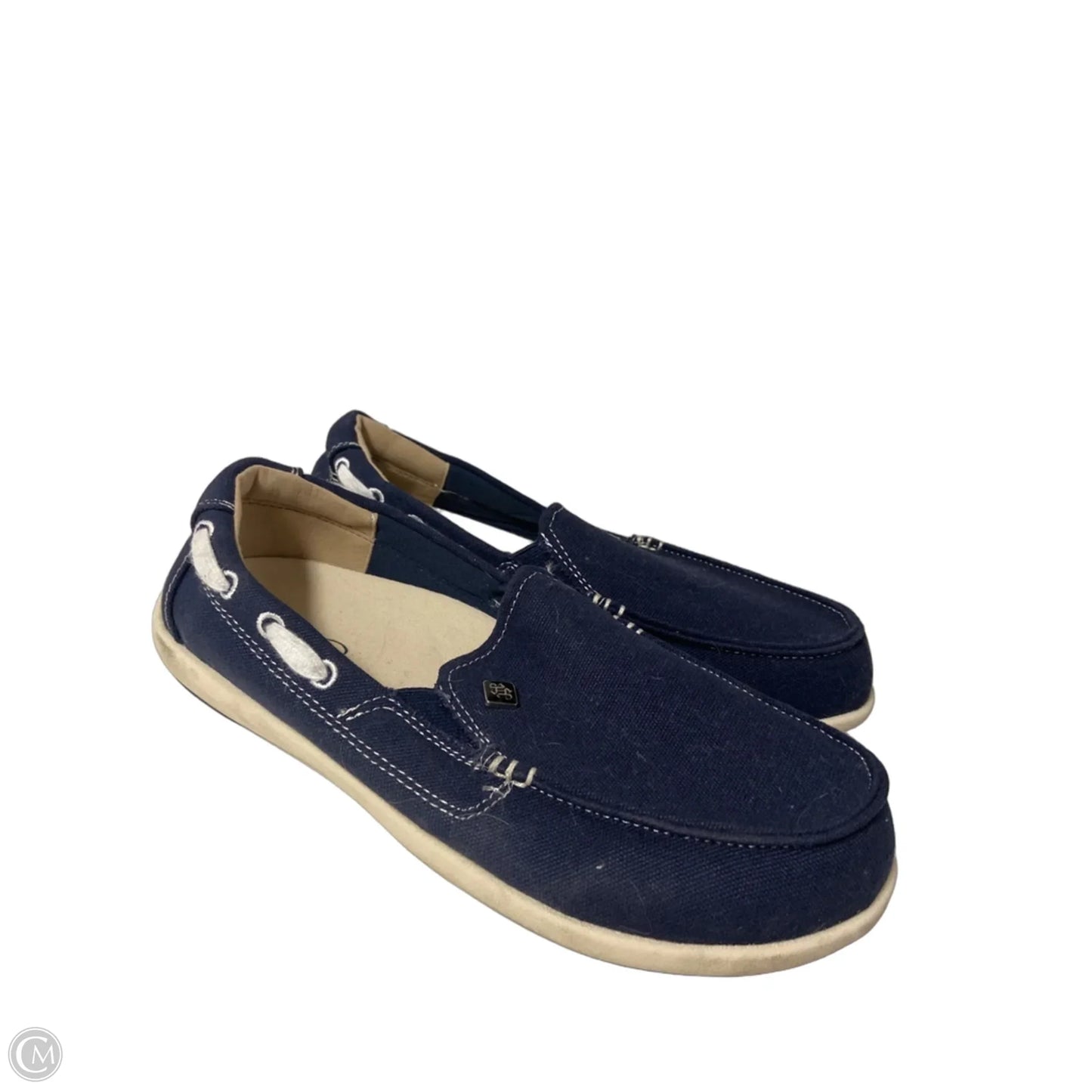 Shoes Flats By Clothes Mentor In Blue, Size: 9.5