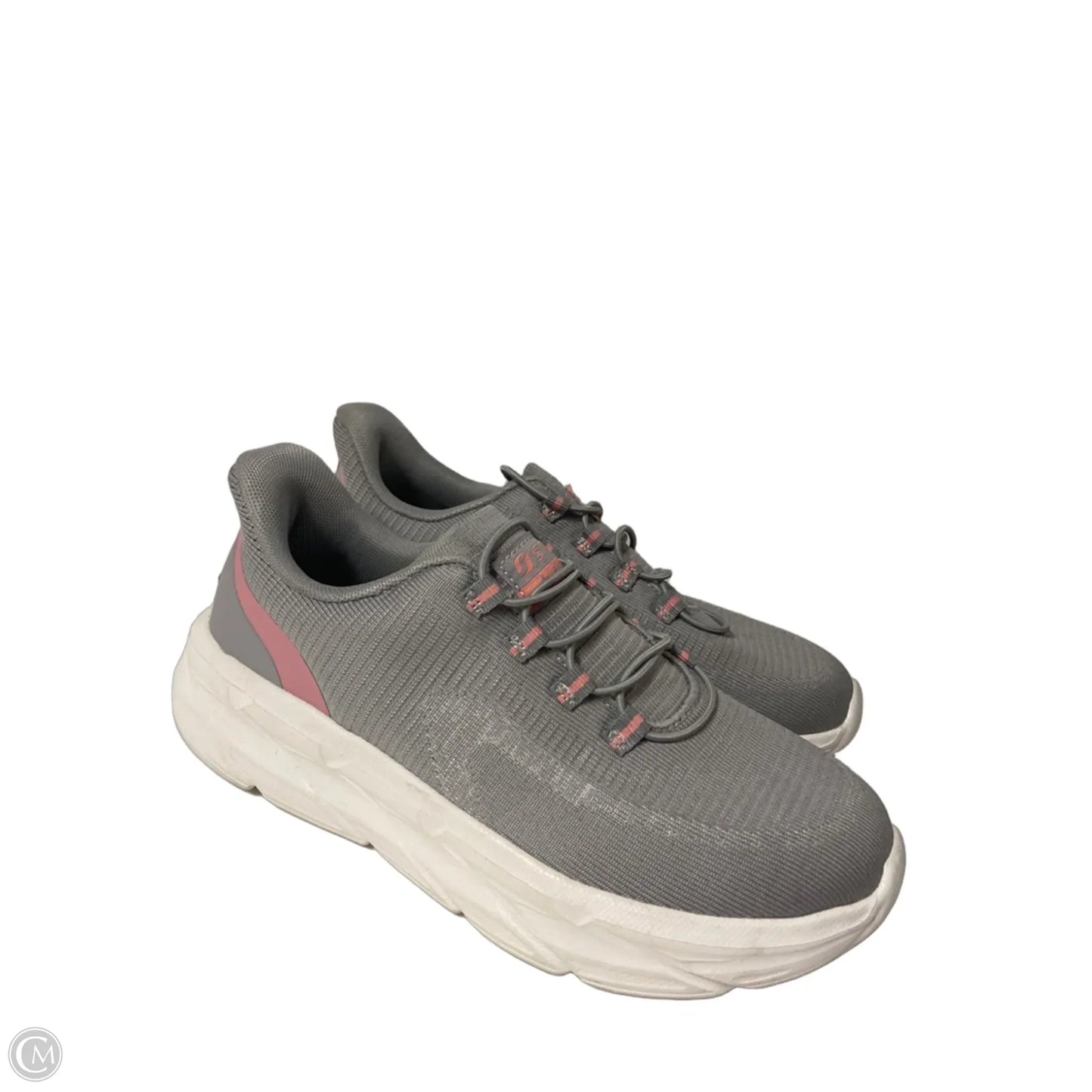 Shoes Athletic By Clothes Mentor In Grey, Size: 9