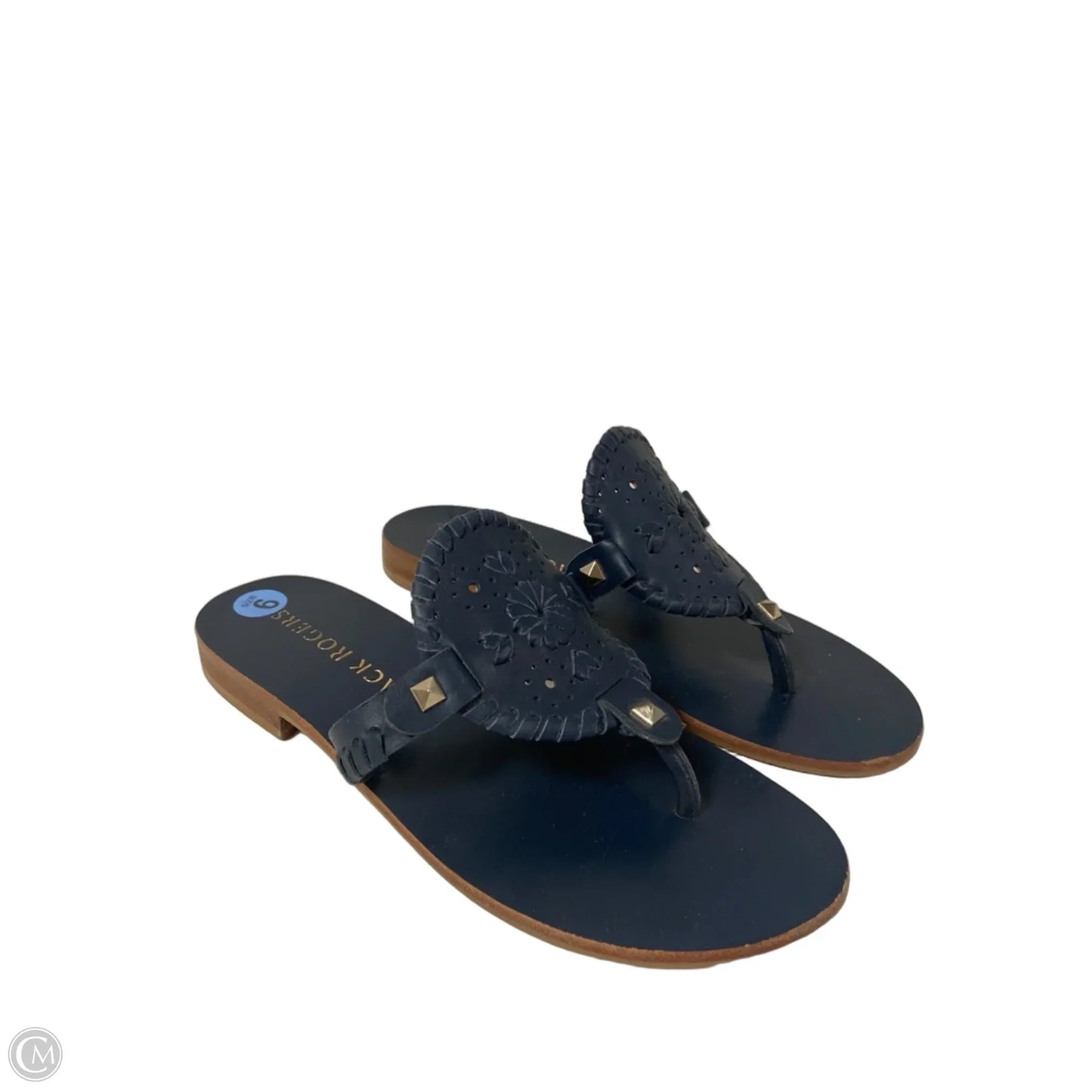 Sandals Flip Flops By Jack Rogers In Blue, Size: 6