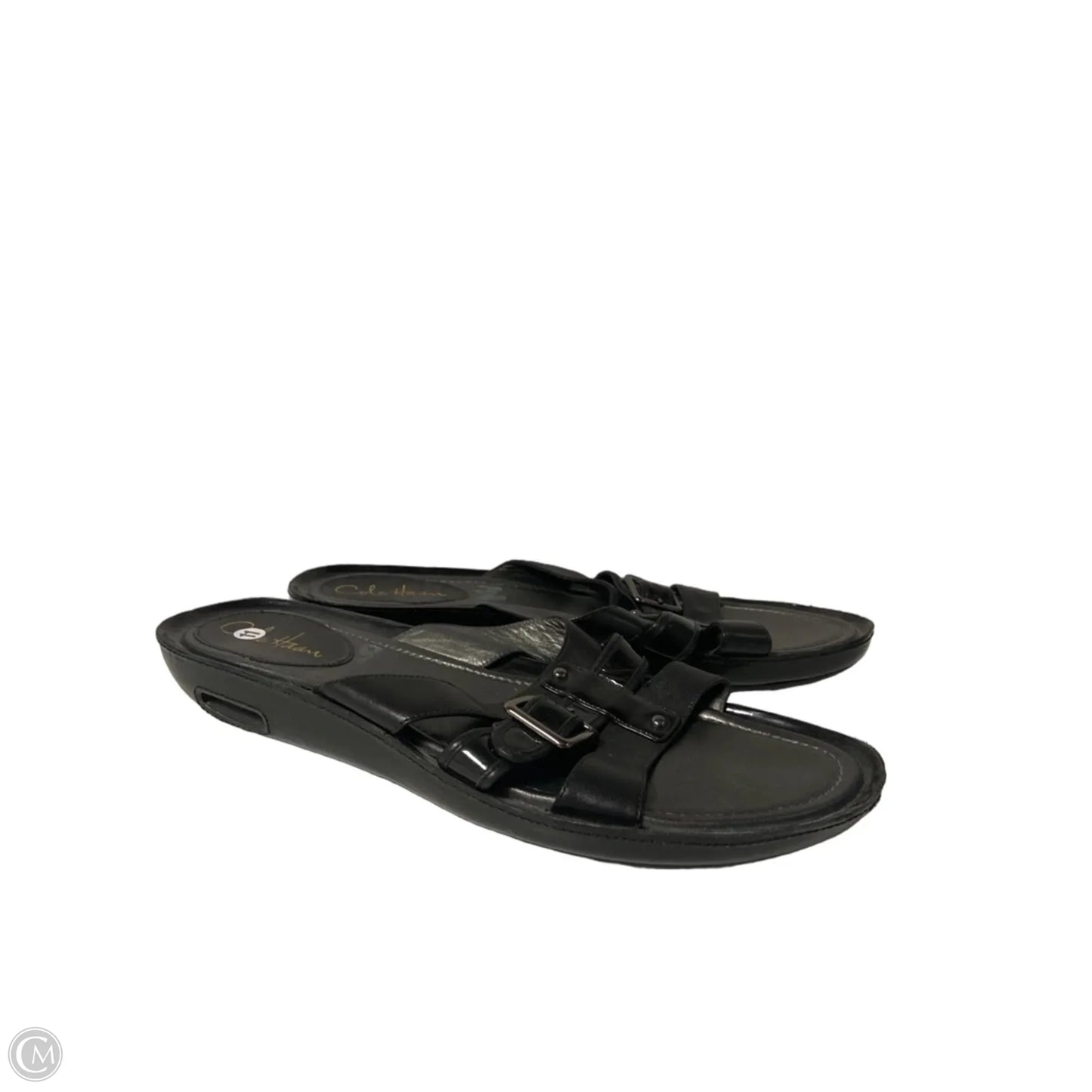 Sandals Flats By Cole-haan In Black, Size: 11