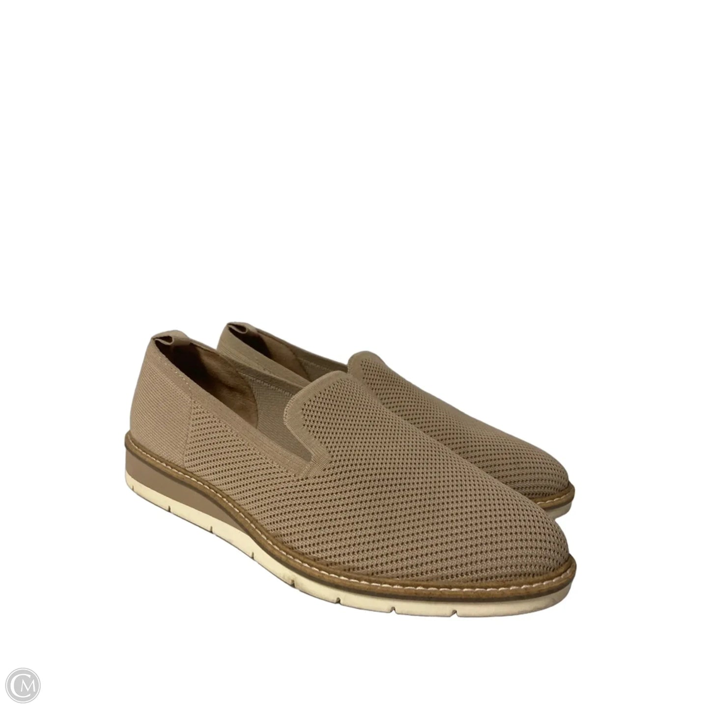 Shoes Heels Platform By Clothes Mentor In Tan, Size: 9.5